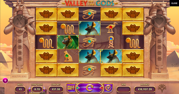 Игровой автомат Valley of The Gods - выиграй в слоты от Yggdrasil в казино Vulcan Delux